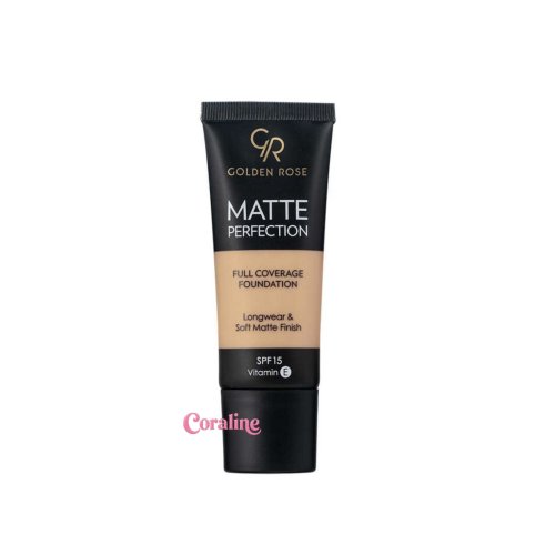 کرمپودر مات گلدن رز Golden Rose Matte Perfection Foundation